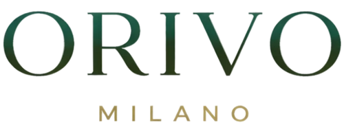 ORIVO Milano logo on a light beige background